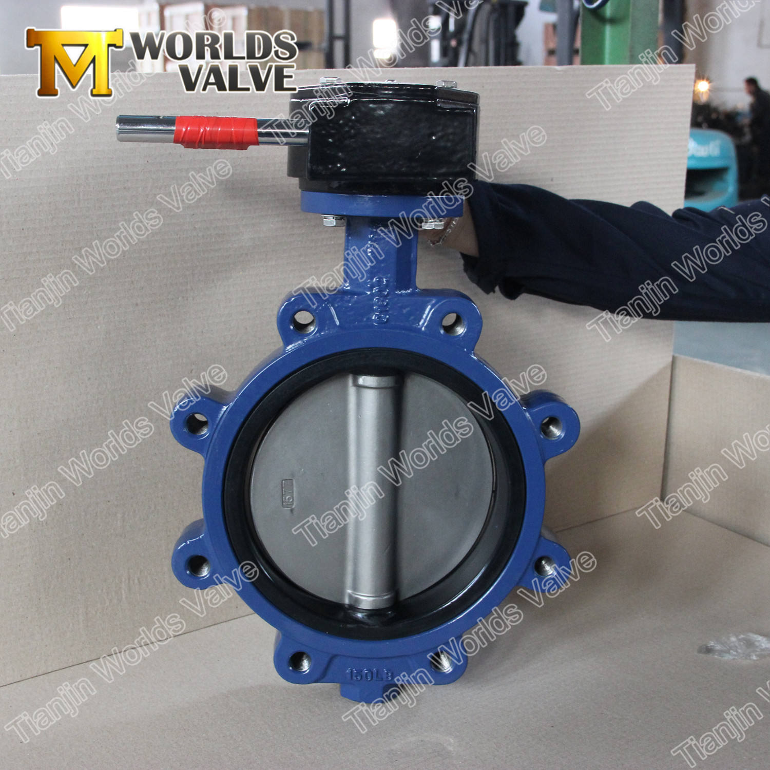 Viton/FKM/FPM Rubber Seat Butterfly Valve for Water from China