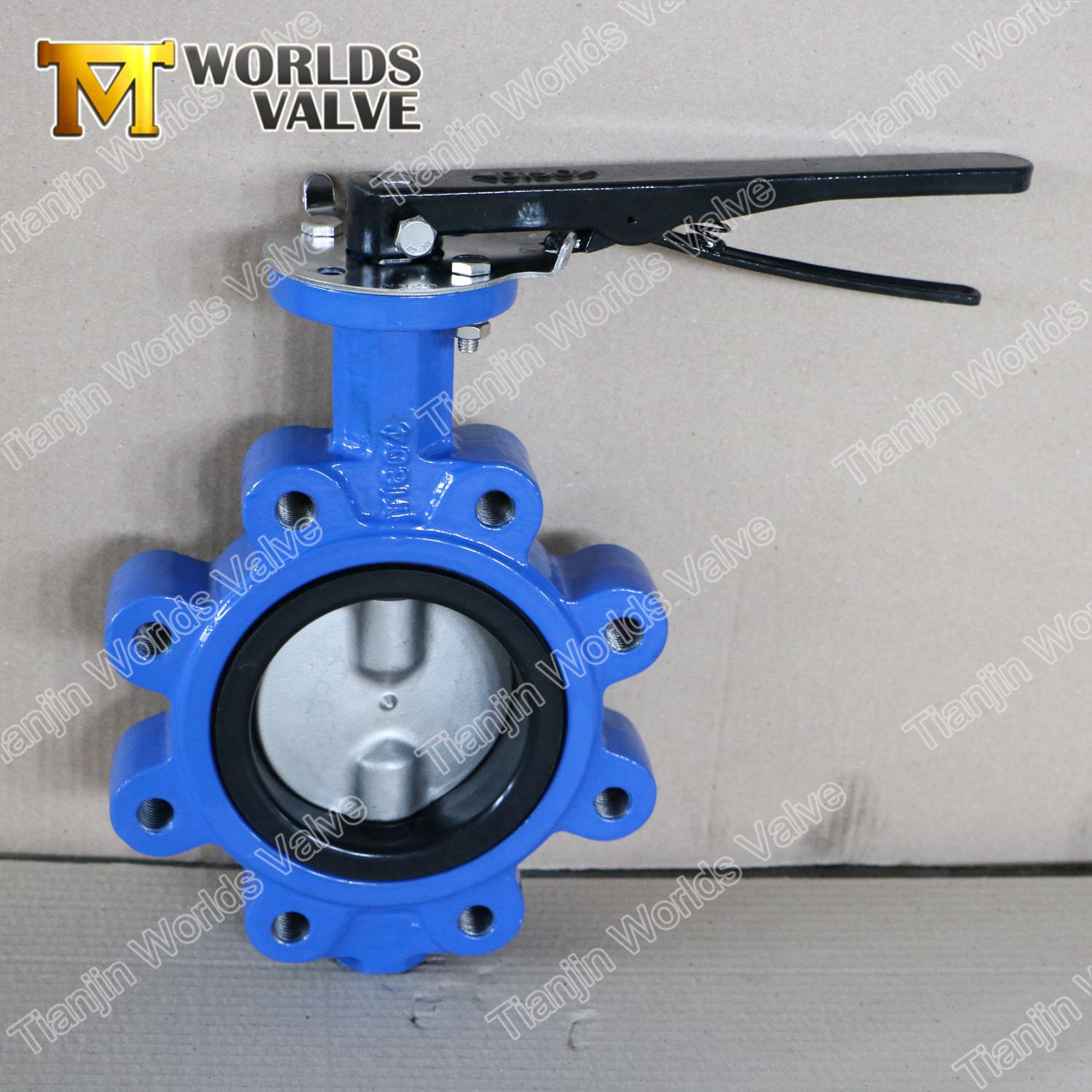 Lugged And Tapped Butterfly Valve with Two Pieces Shaft Design from ...